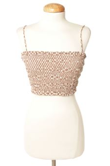 Aufwändiges Top M Oysho