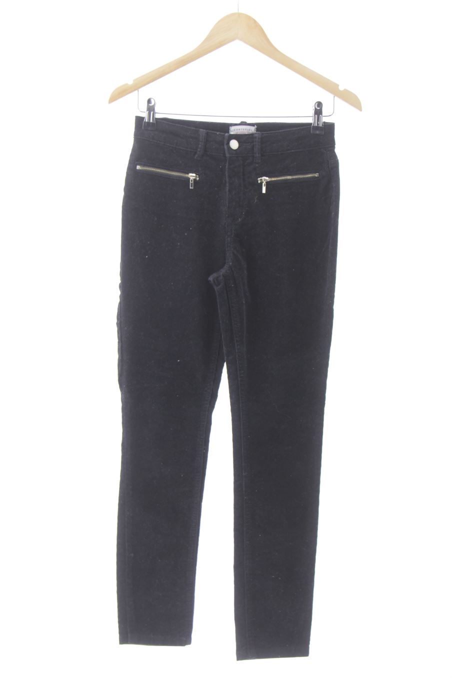 Pantaloni de Cortefiel de la talla 36, de color nero