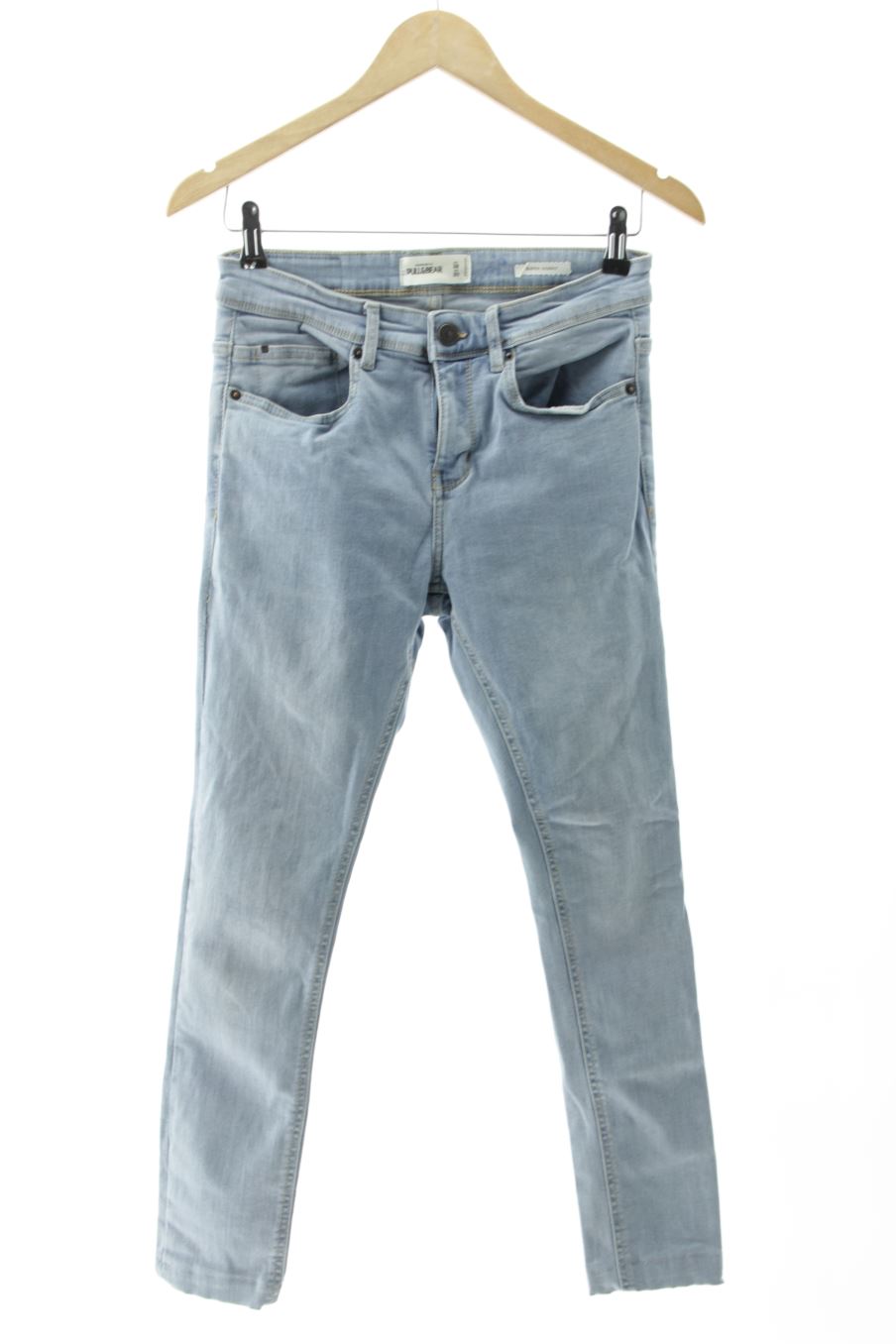 Jeans Pull & Bear de la taille 38, de couleur bleu de denim