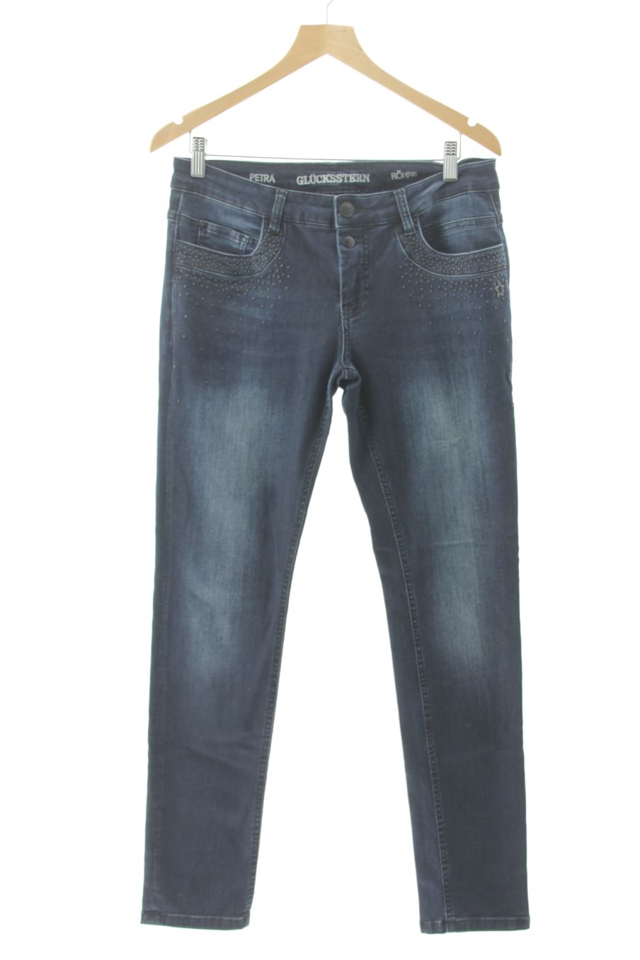 Vaquero de Glücksstern de la talla 42, de color azul marino de ropa vaquera
