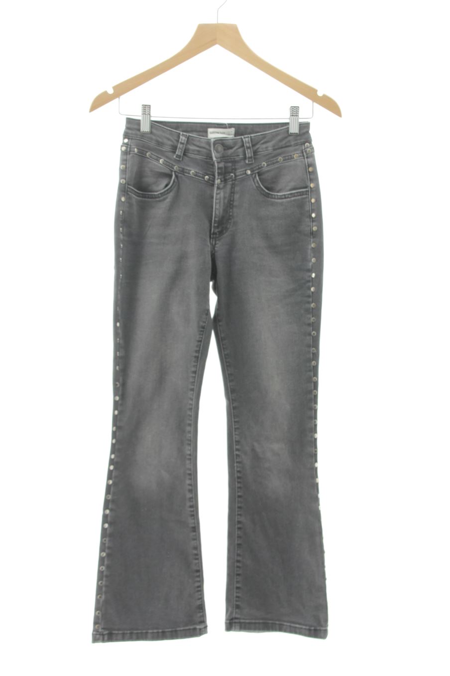Jeans Brownie de la taille 36, de couleur gris de denim