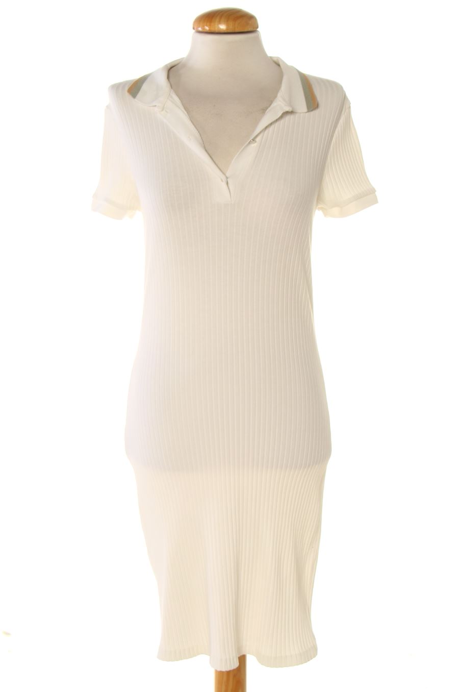 Robe casual Etam de la taille S, de couleur blanc