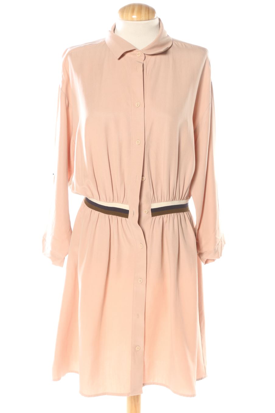 Robe casual Zara de la taille M, de couleur rose