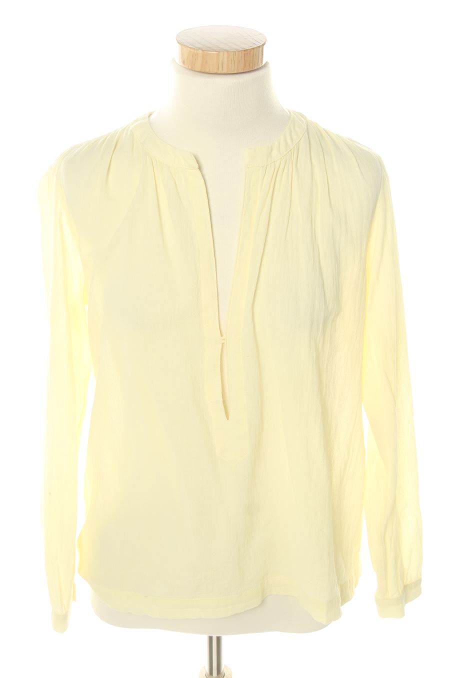 Blusa de manga larga de See u soon de la talla XS, de color amarillo