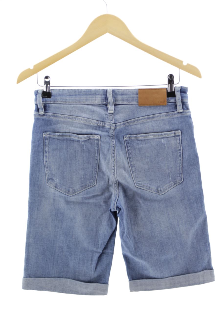 Shorts H&M de la taille 36, de couleur bleu de denim