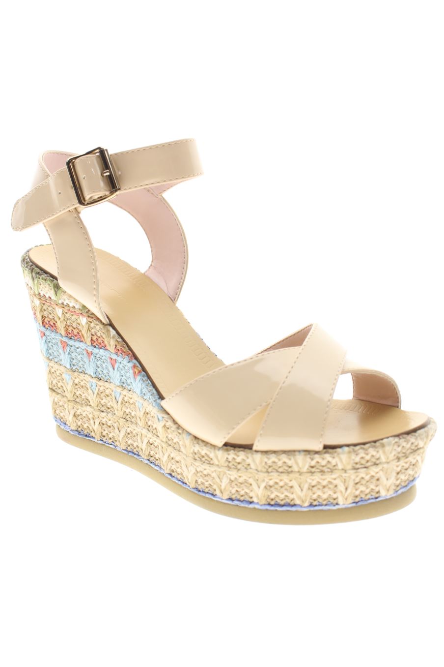 Plataformas de Fornarina de la talla 39, de color beige de