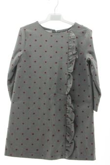 Aufwändiges Kleid 134 Coconut