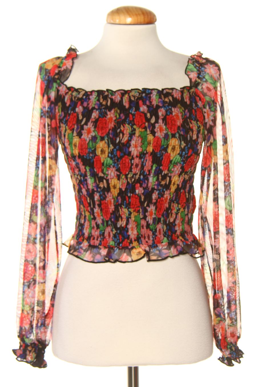 Top de Desigual de la talla M, de color flores