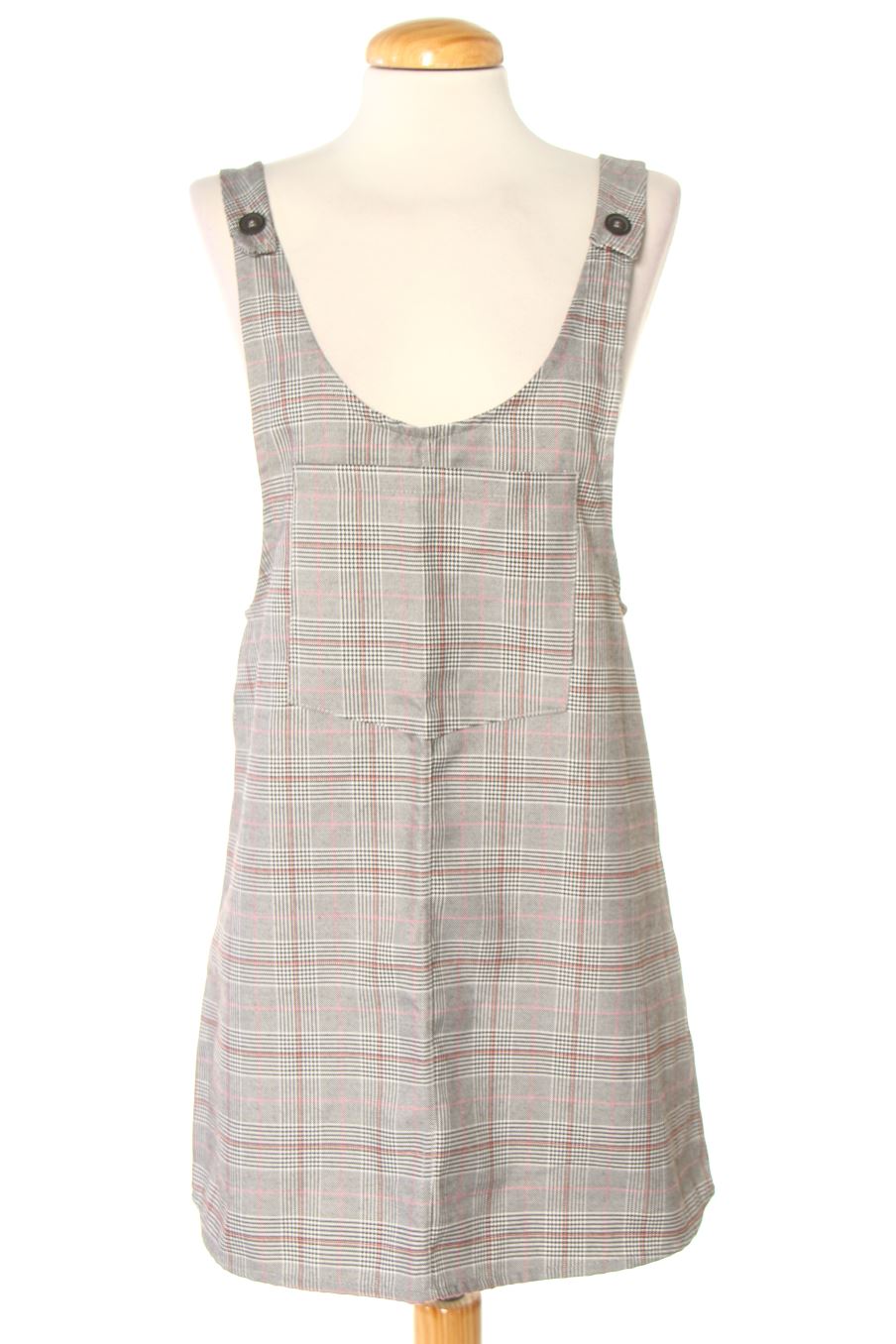 Vestito casual de Pull & Bear de la talla S, de color quadri