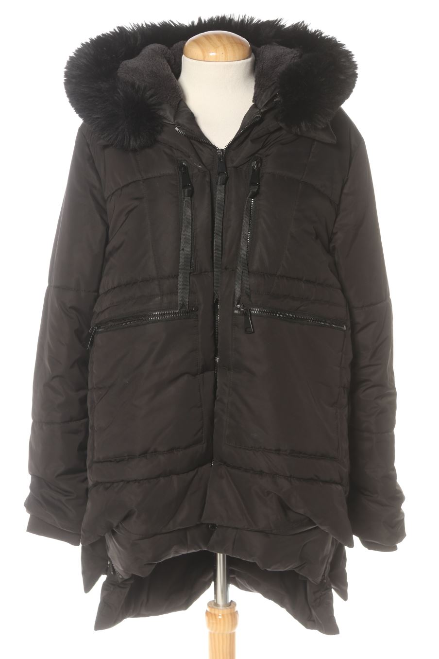 Manteau PERCENTIL de la taille S, de couleur noir