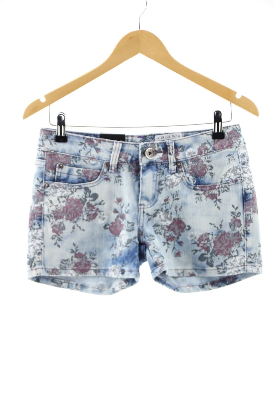 Shorts Forever 21 de la taille S, de couleur fleurs de denim
