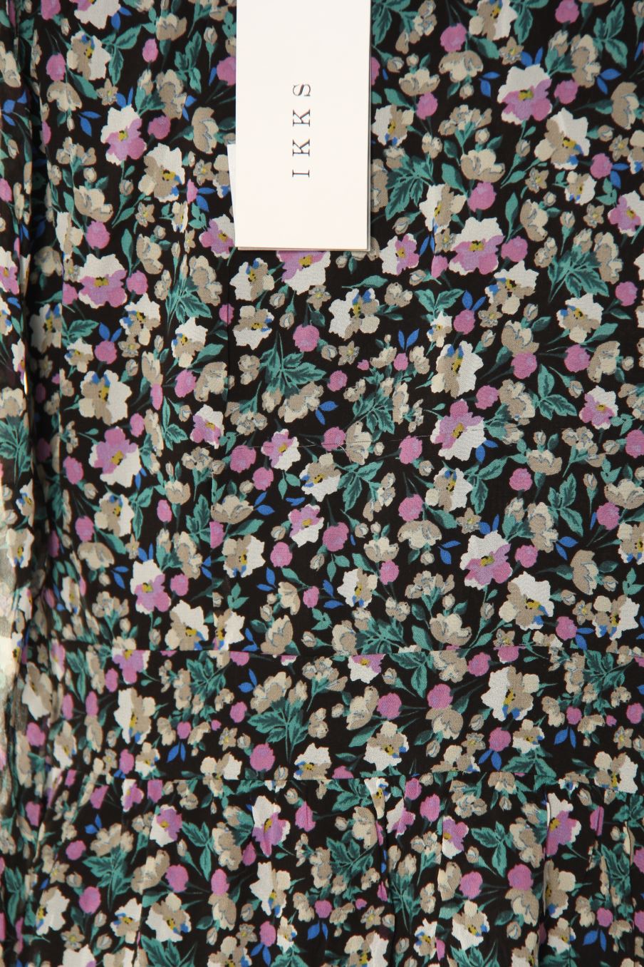Robe casual Ikks de la taille 38, de couleur fleurs