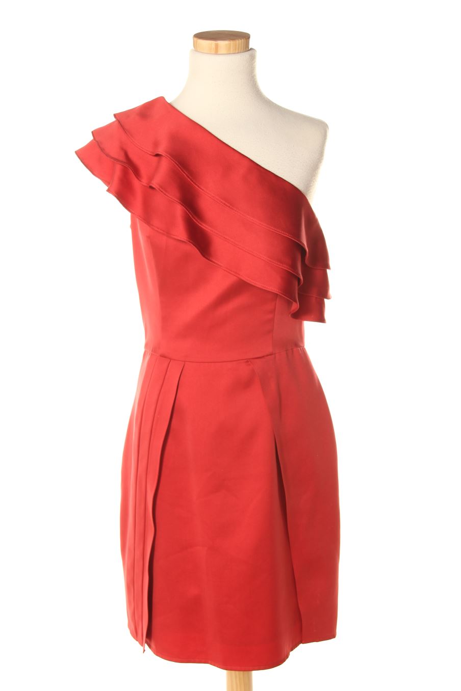 Vestido elegante de MÓNICA CORDERA de la talla 36, de color rojo