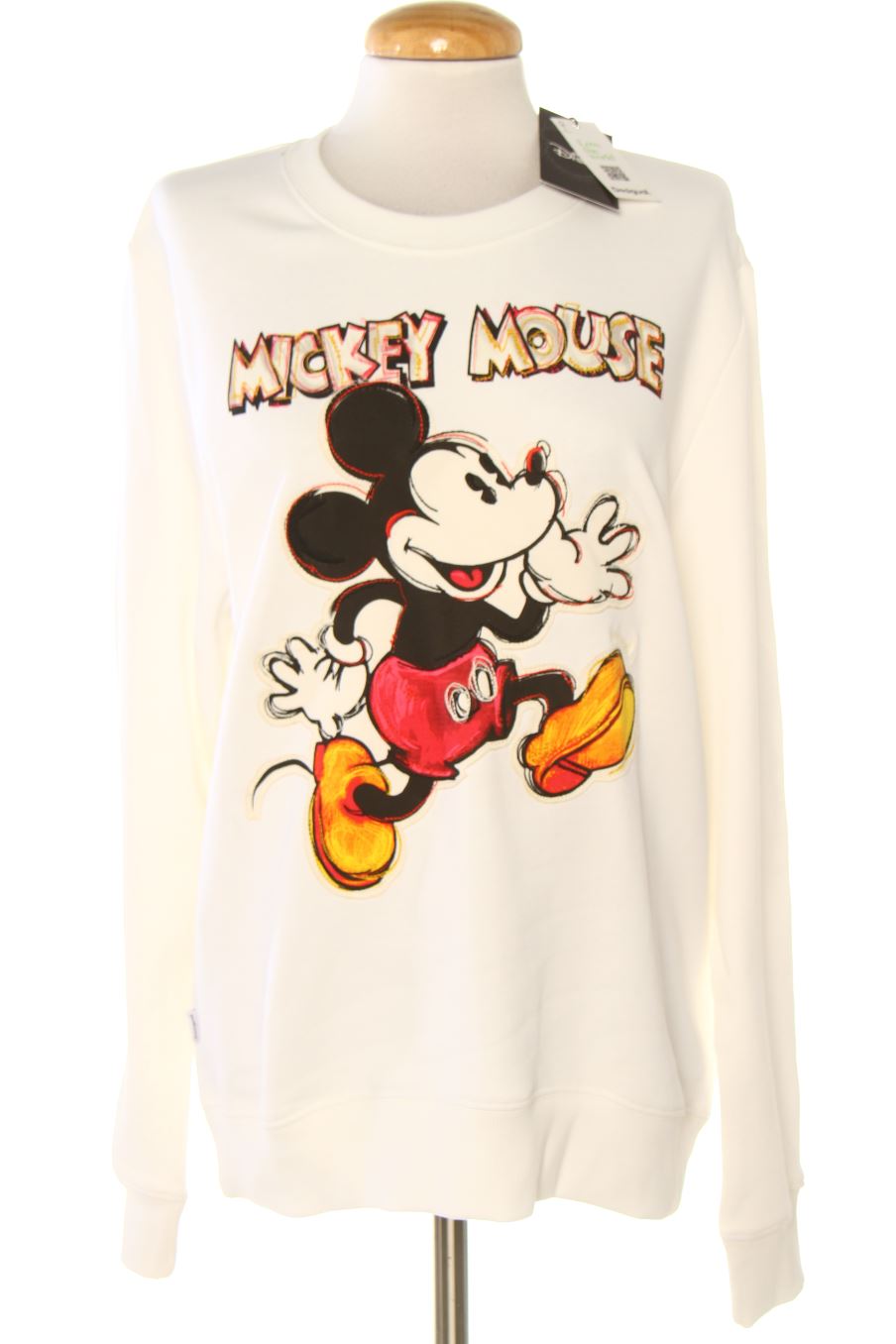 Sweatshirt von Disney (DESIGUAL) Größe M, Farbe Weiss, für