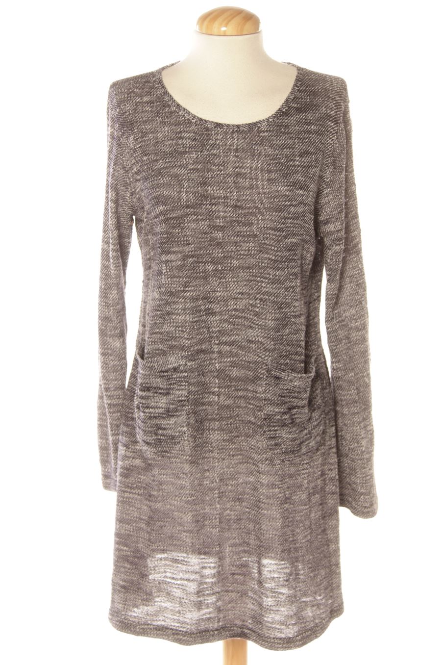 Robe casual AH de la taille L, de couleur gris