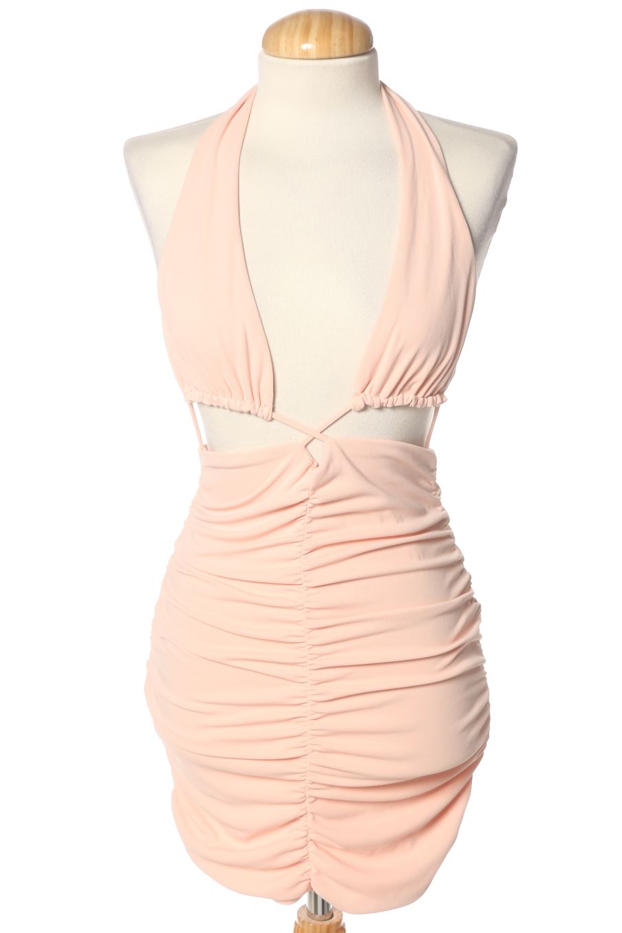 Vestido casual de Zara de la talla S, de color rosa