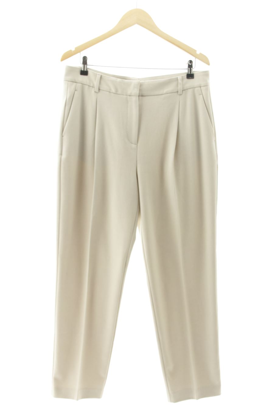 Hose von Mango Größe 42, Farbe Beige, für