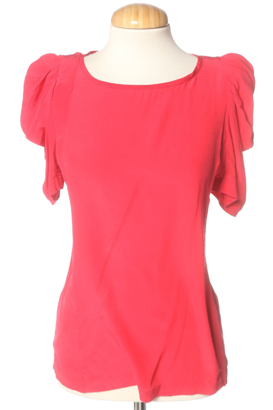 Blouse à manches courtes Maje de la taille L, de couleur rose