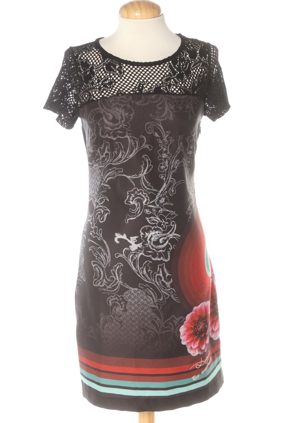 Robe casual Desigual de la taille S, de couleur imprimés