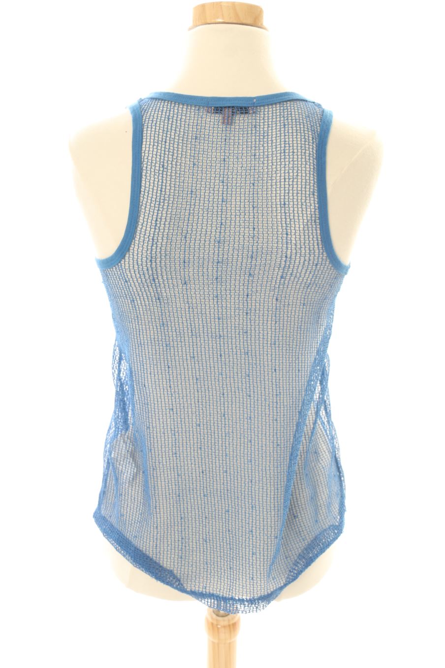 Top Bershka de la taille S, de couleur bleu