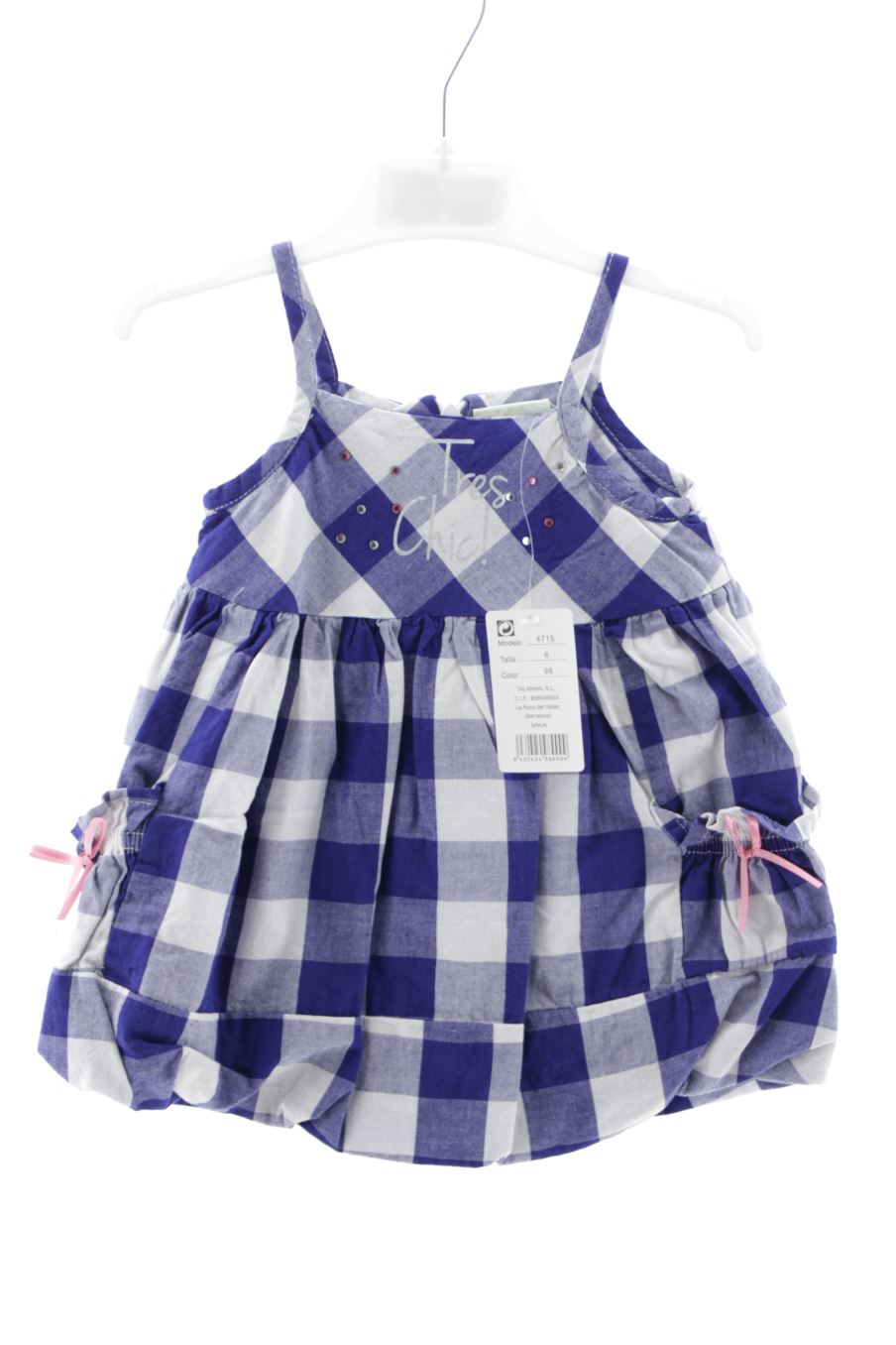 Robe Yatsi de la taille 6 mois avec une étiquette