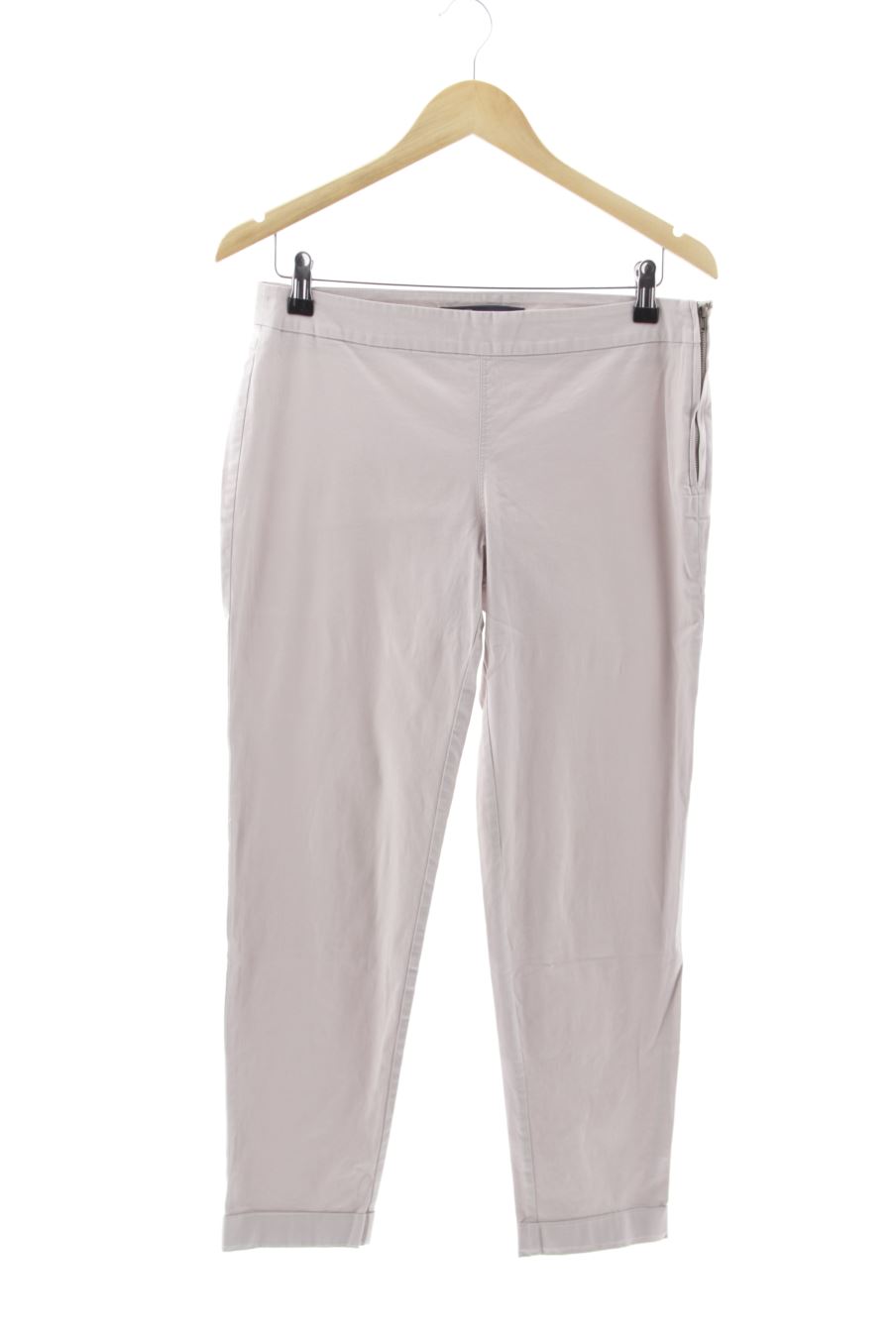 Pantalón de Zara de la talla L, de color morado