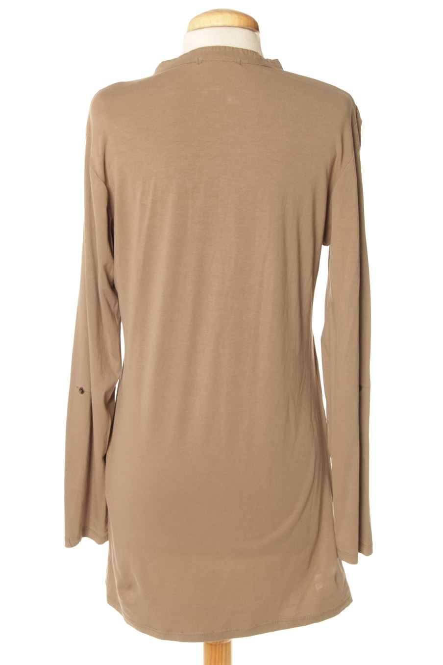 Blouse à manches longues dorado de la taille L, de couleur marron