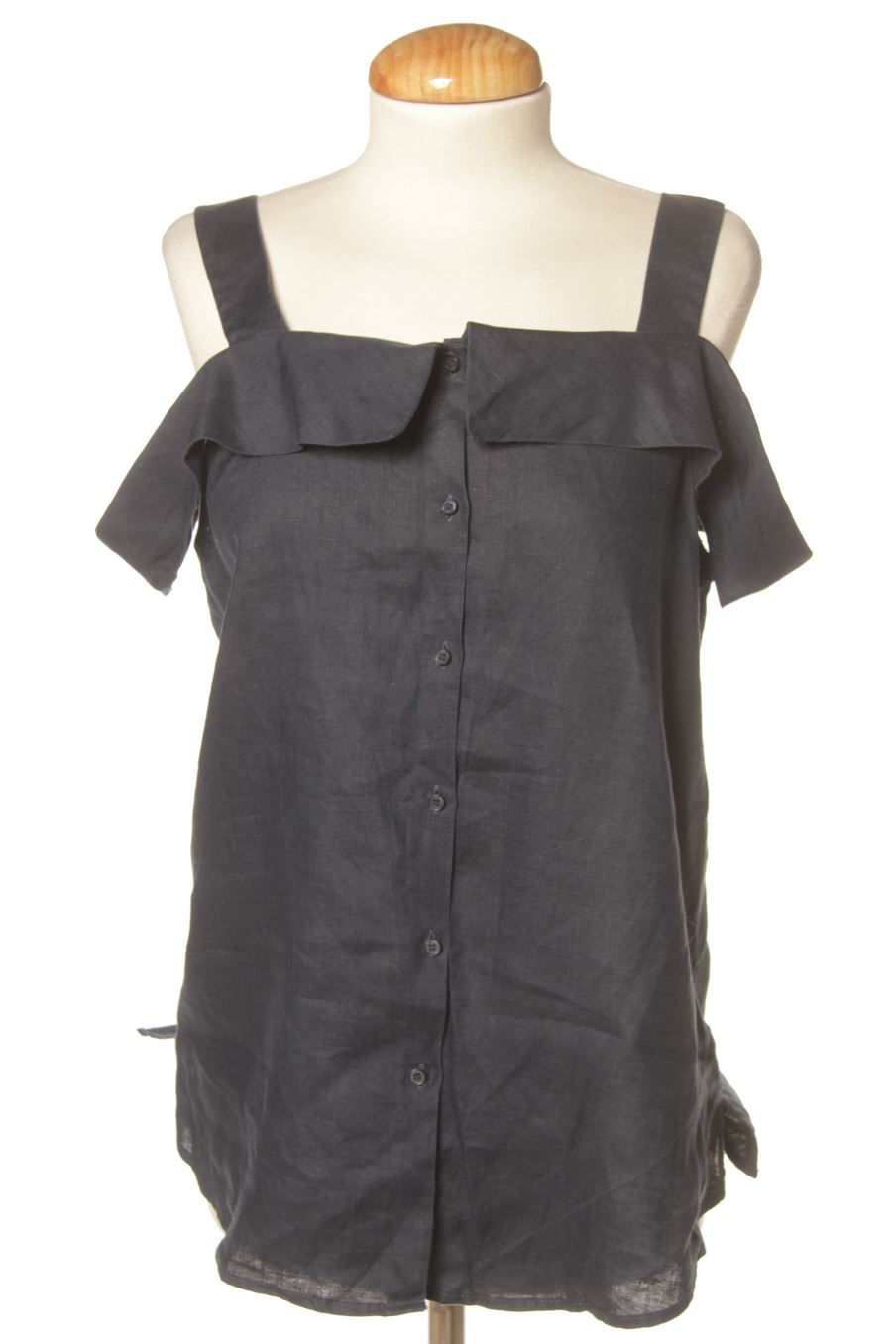Top PERCENTIL de la taille S, de couleur bleu marine