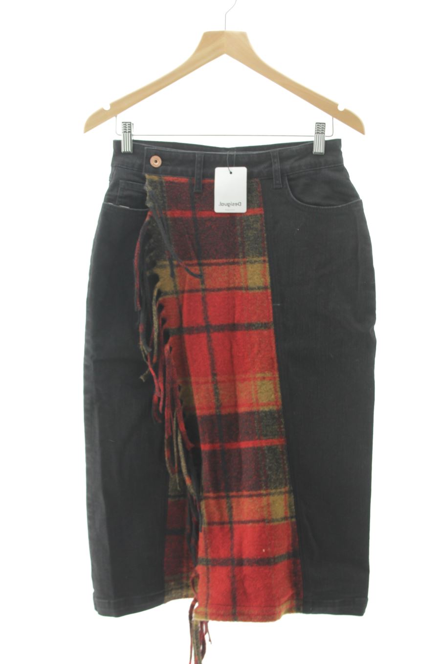 Jupe Desigual de la taille M, de couleur noir de denim