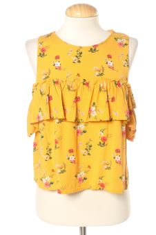 Blusa de manga corta L Bershka, foto 1 de 2