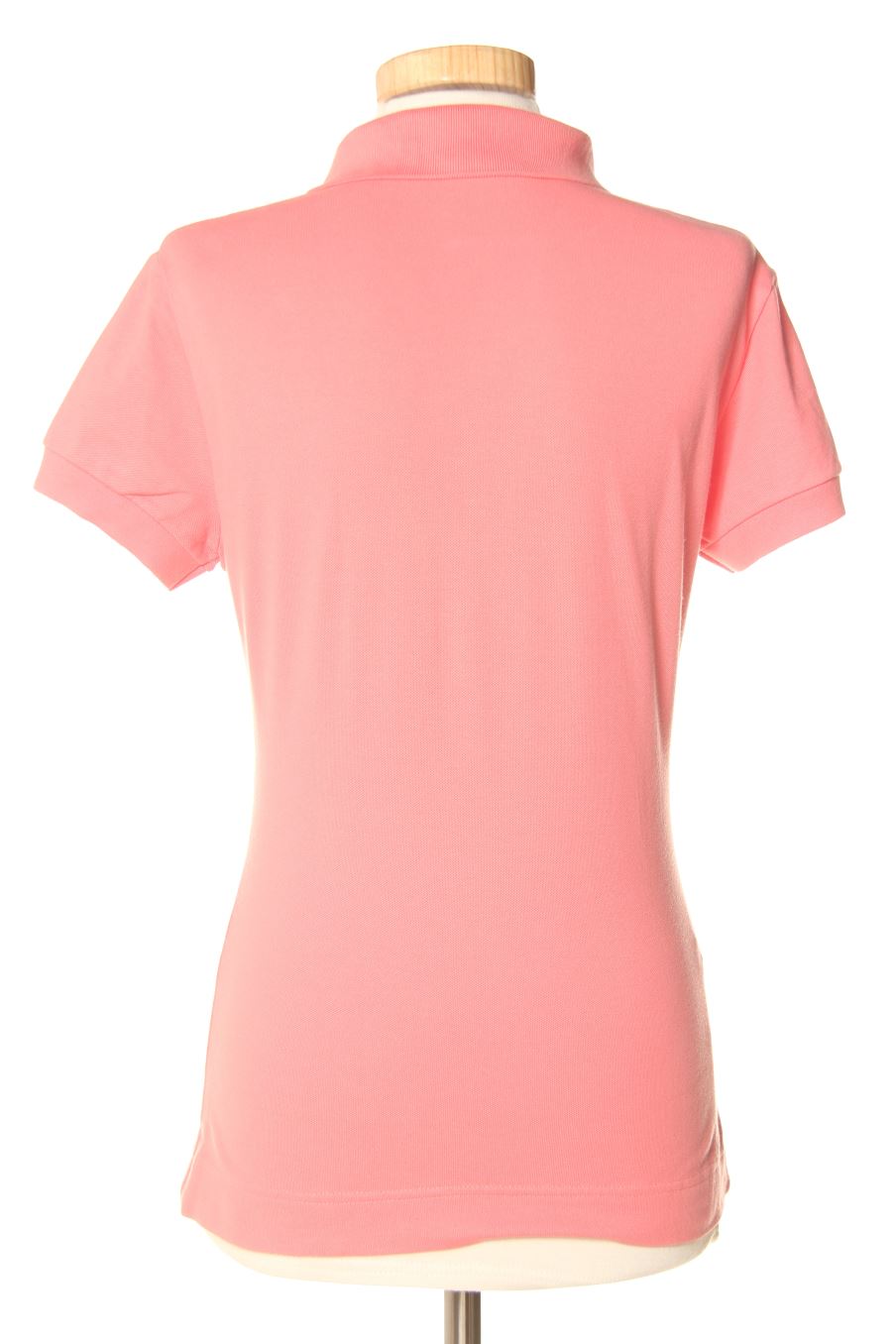Polo de Lacoste de la talla 40, de color rosa