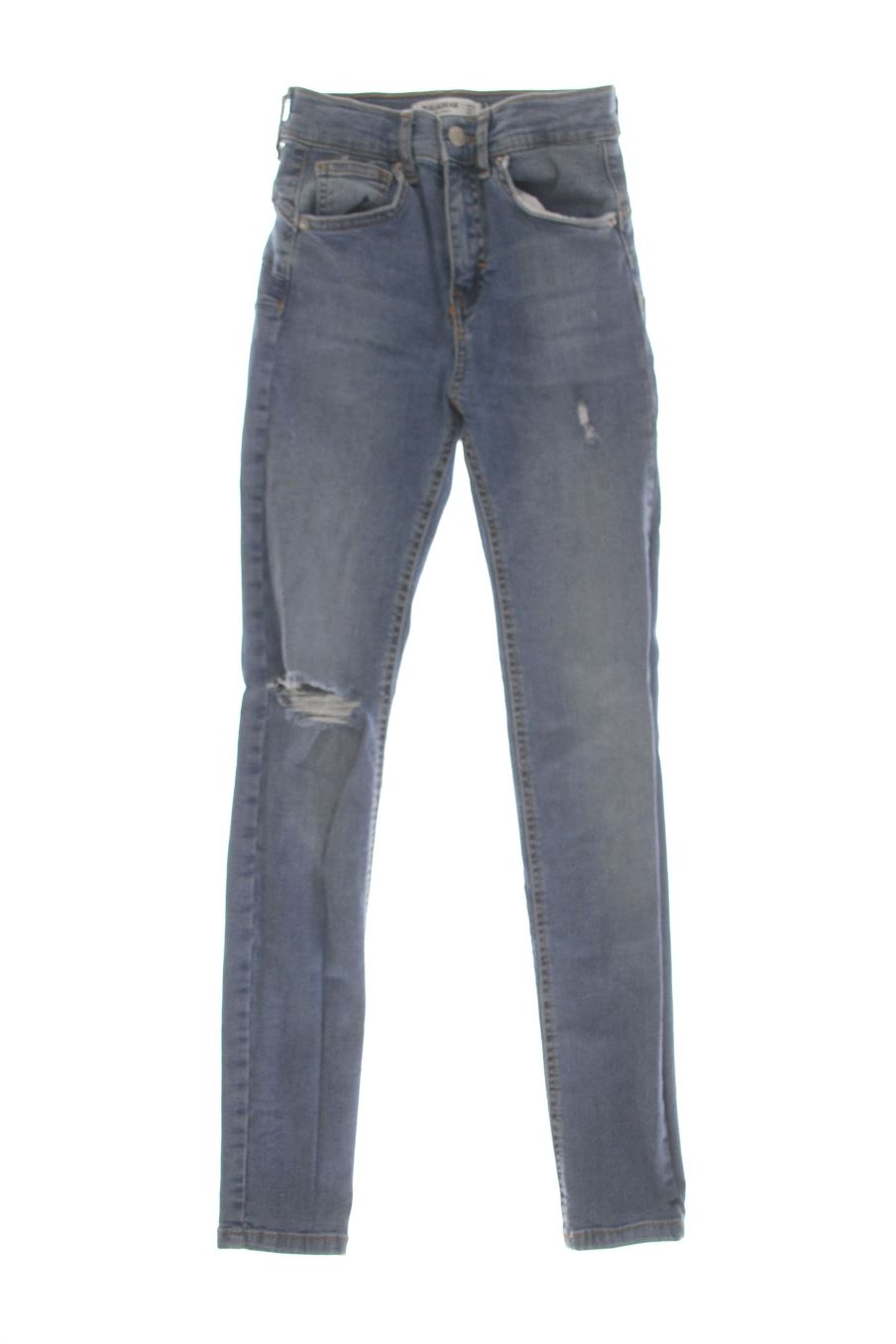 Jeans de Pull & Bear de la talla 34, de color blu