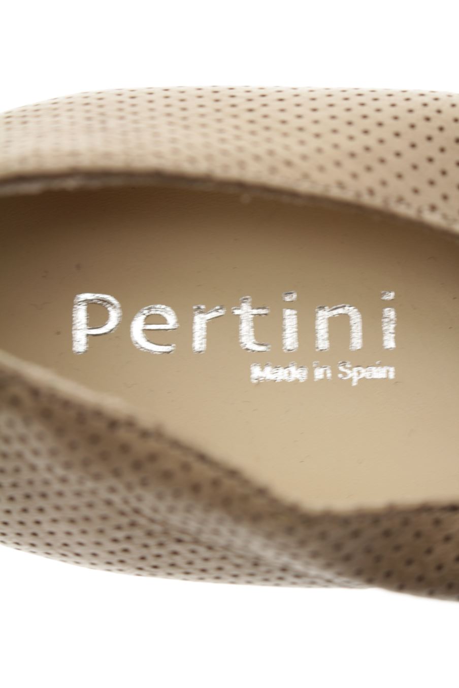 Zapatos planos de Pertini de la talla 39, de color marrón de
