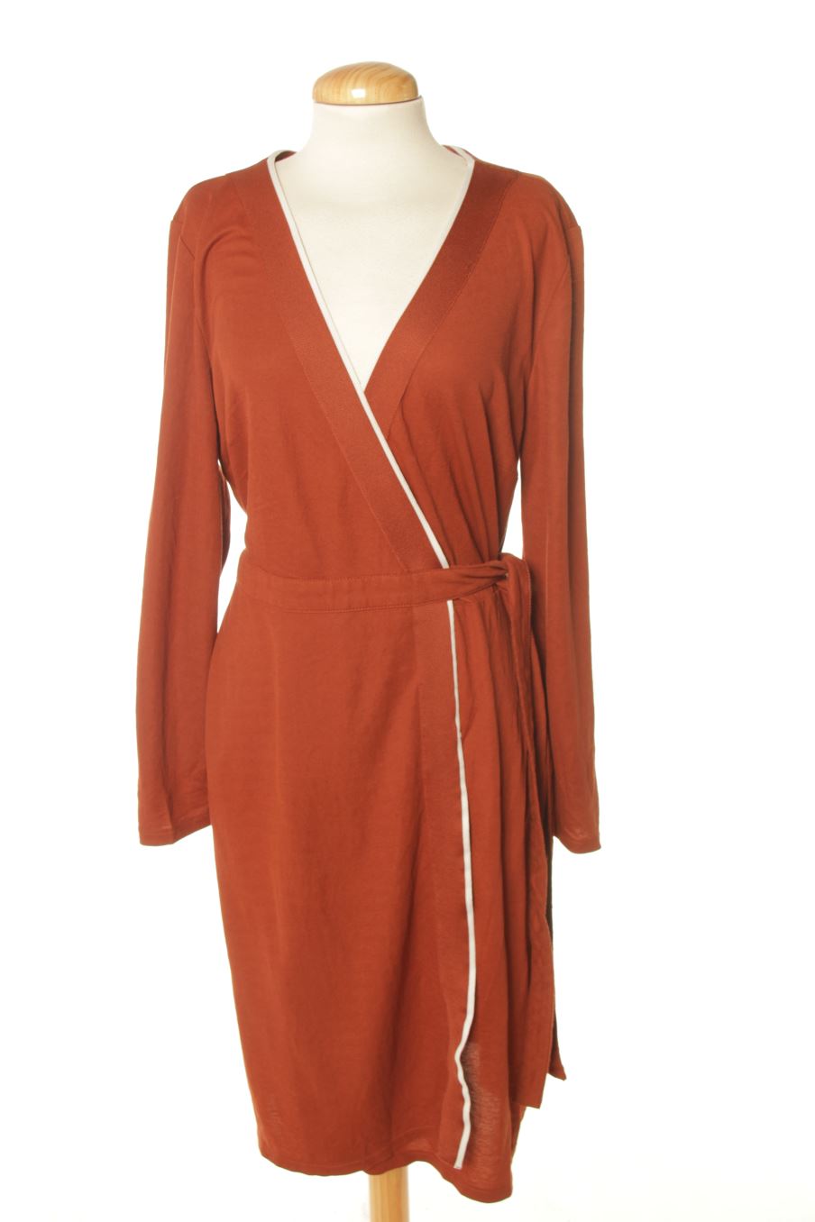 Vestido casual de Mango de la talla L, de color marrón