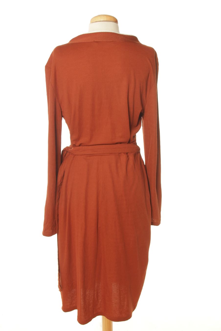 Vestido casual de Mango de la talla L, de color marrón