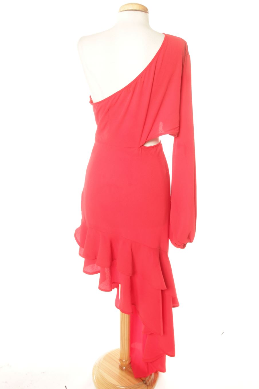 Robe Boohoo de la taille 42, de couleur rouge