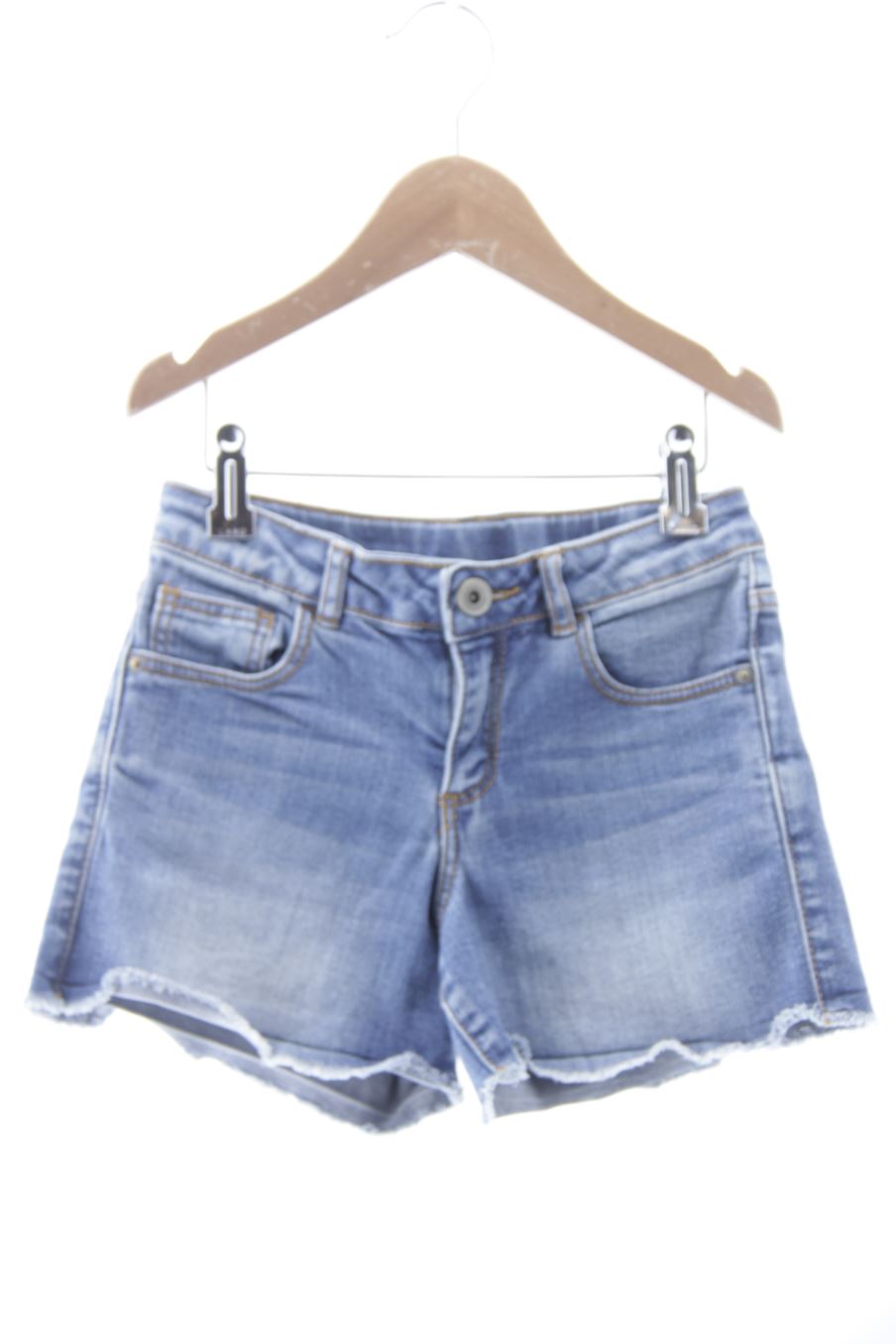 Short en jean Zara de la taille 7 ans de denim de seconde main
