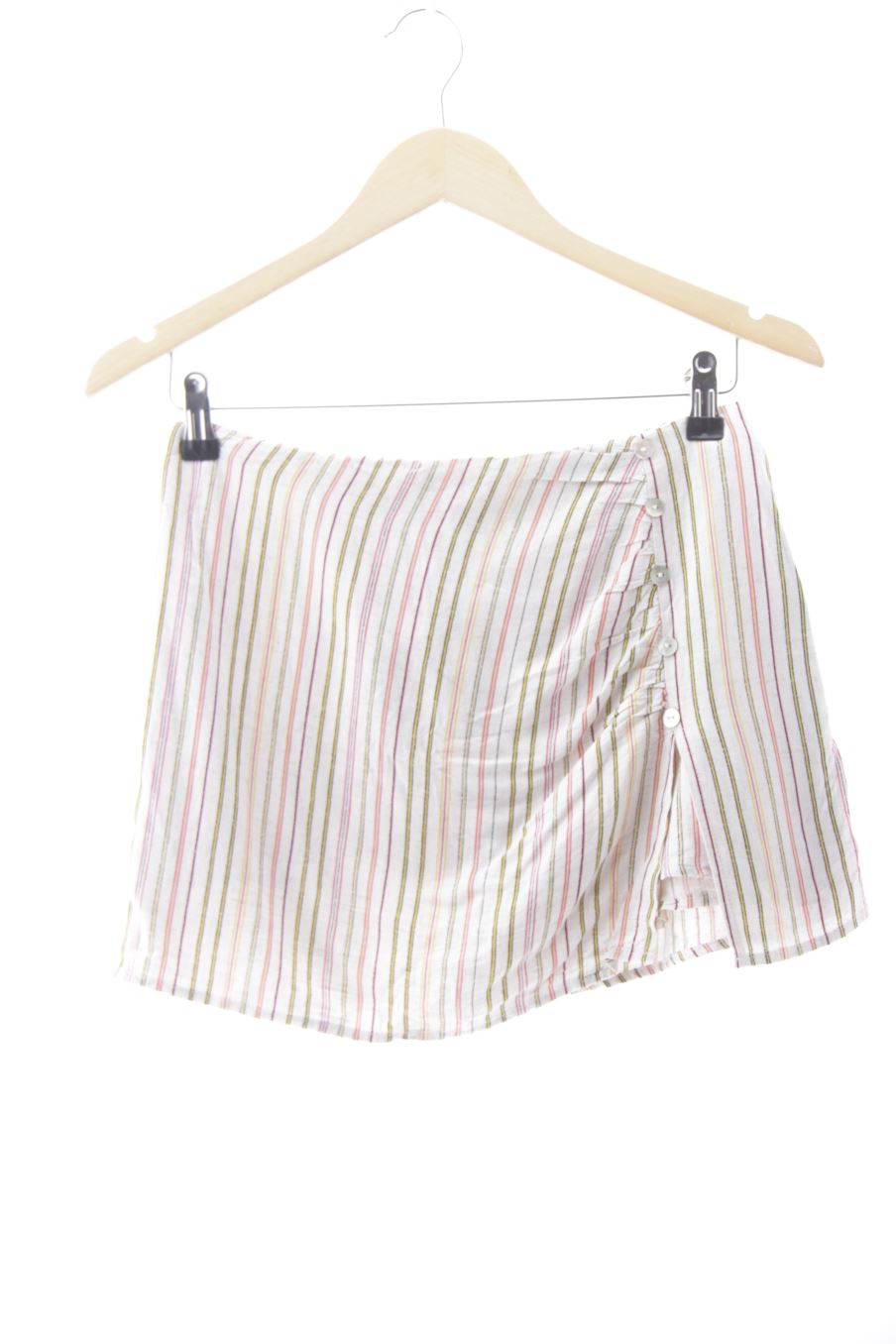 Pantalón corto de Pull & Bear de la talla S, de color rayas