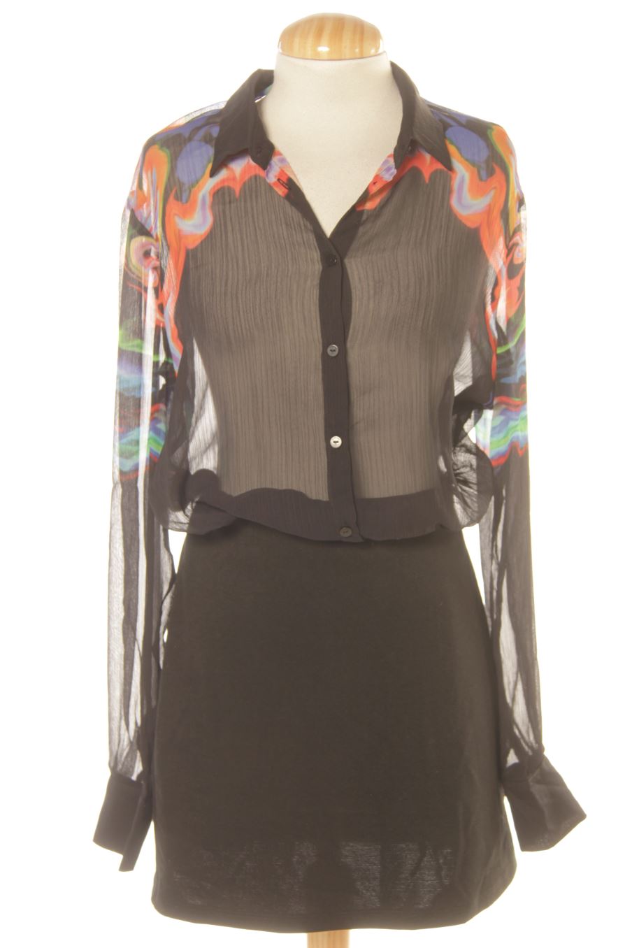 Robe casual Desigual de la taille M, de couleur imprimés
