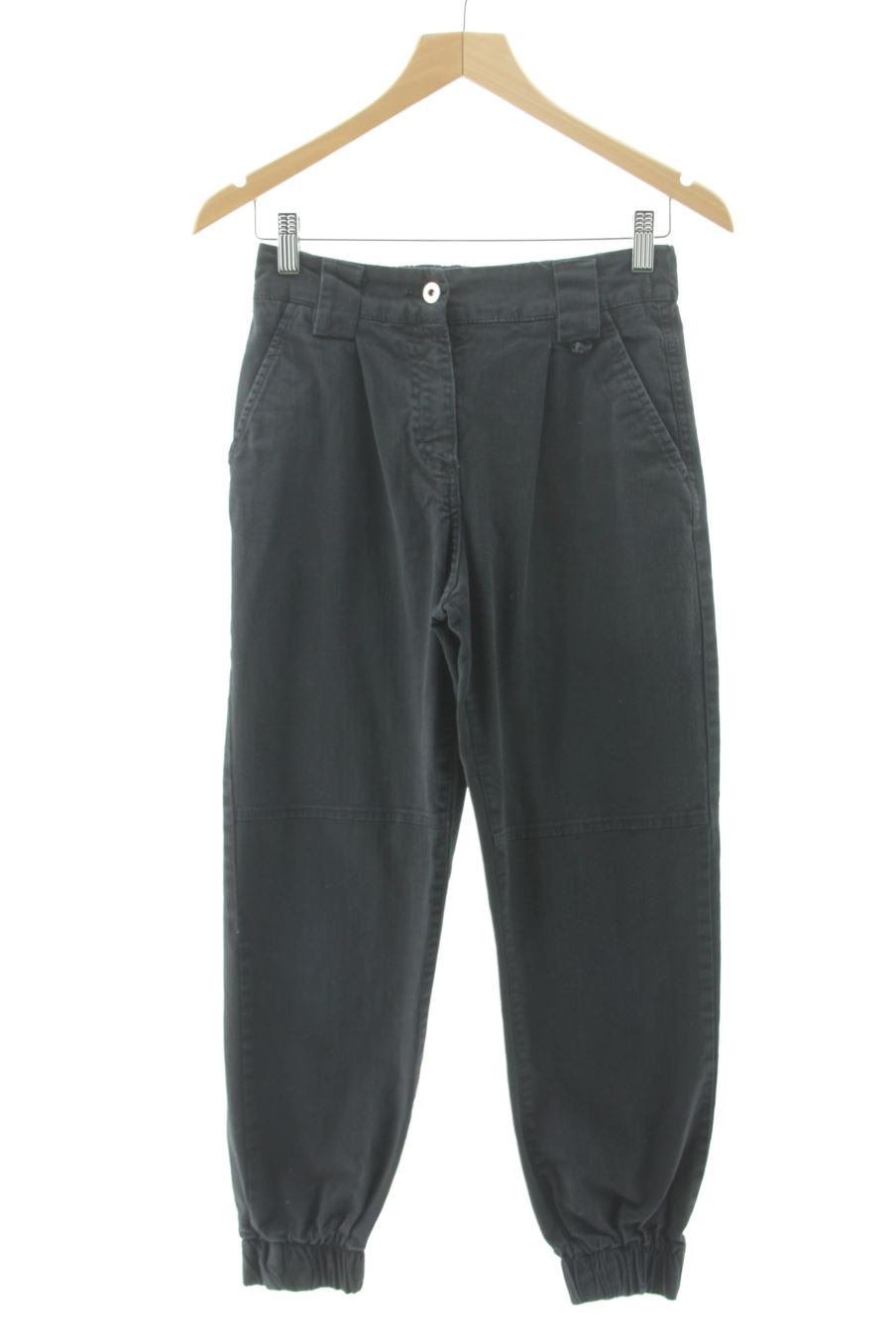 Jeans Bershka de la taille 36, de couleur noir de denim