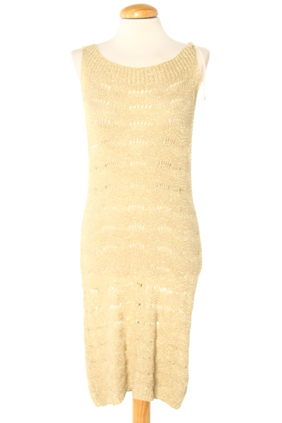 Vestido casual de New collection de la talla Única, de color dorado