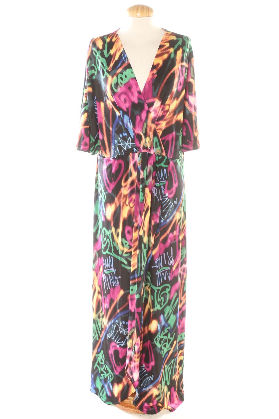 Robe casual 2W PARIS de la taille XXL, de couleur imprimés