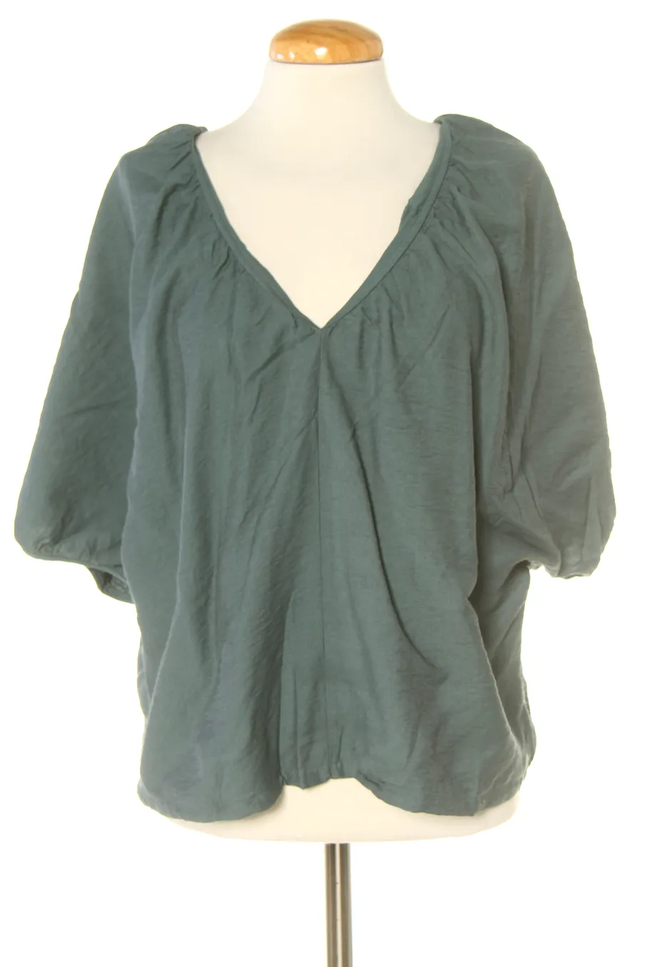 Kurzärmelige Bluse von PERCENTIL Größe 38, Farbe Grün, für