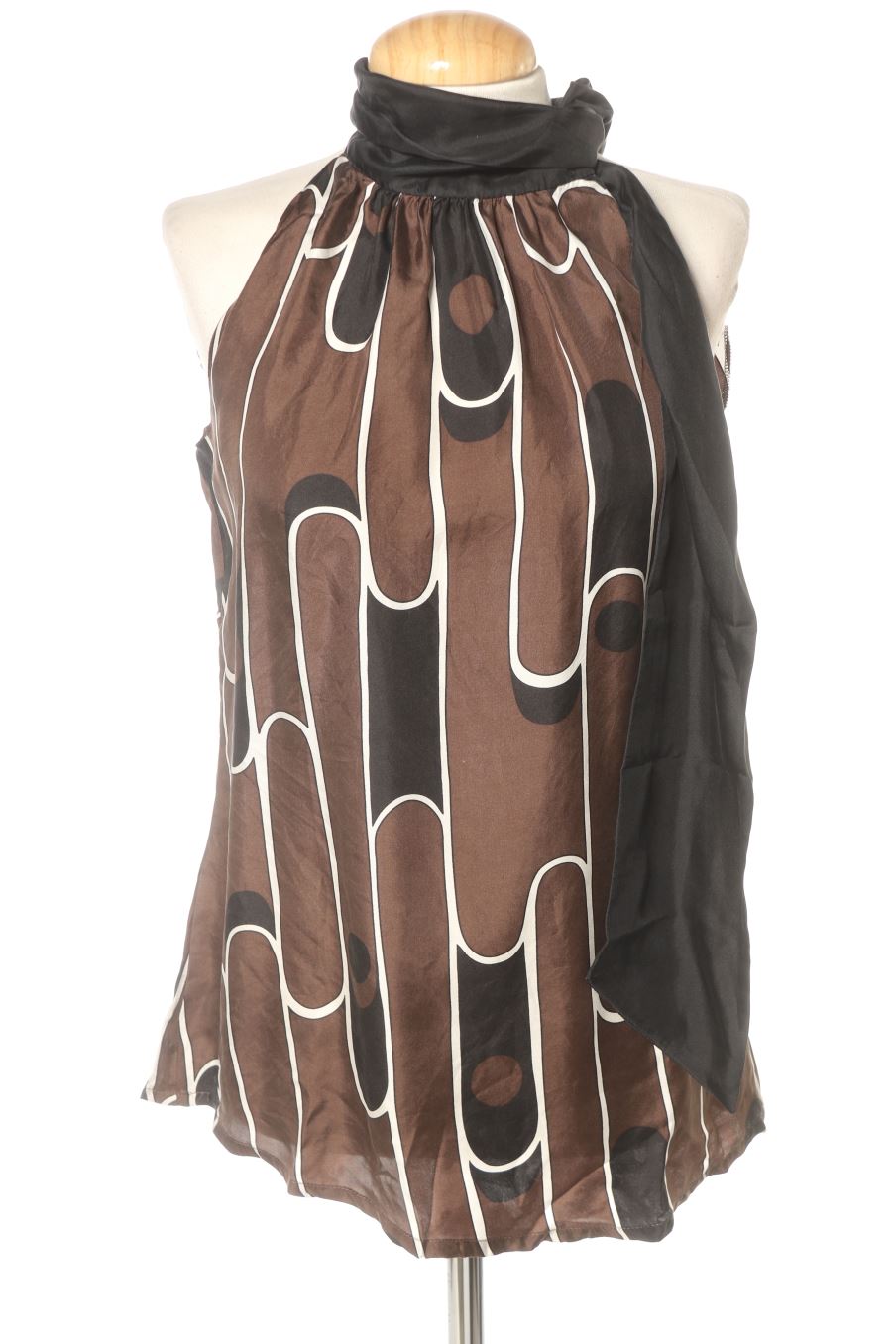 Top de Zara de la talla S, de color estampado