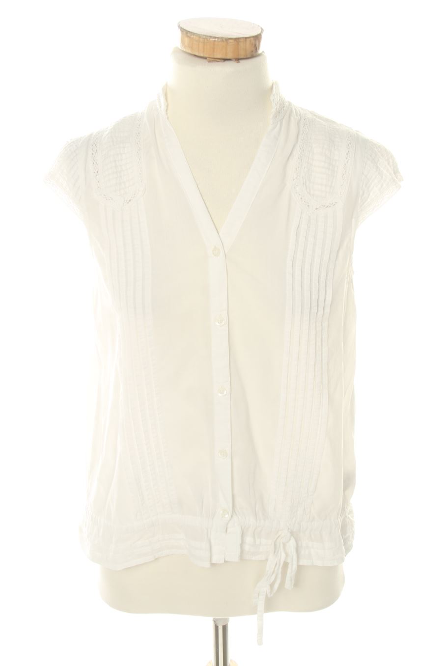 Blusa de manga corta de Pepe Jeans de la talla XS, de color blanco