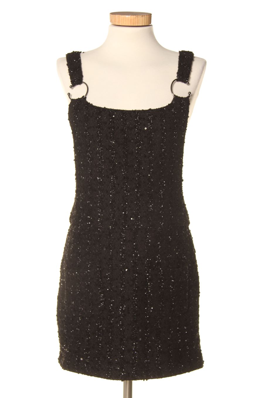 Vestido casual de Trf (ZARA) de la talla XS, de color negro