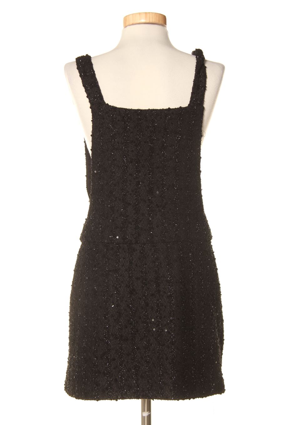 Vestido casual de Trf (ZARA) de la talla XS, de color negro