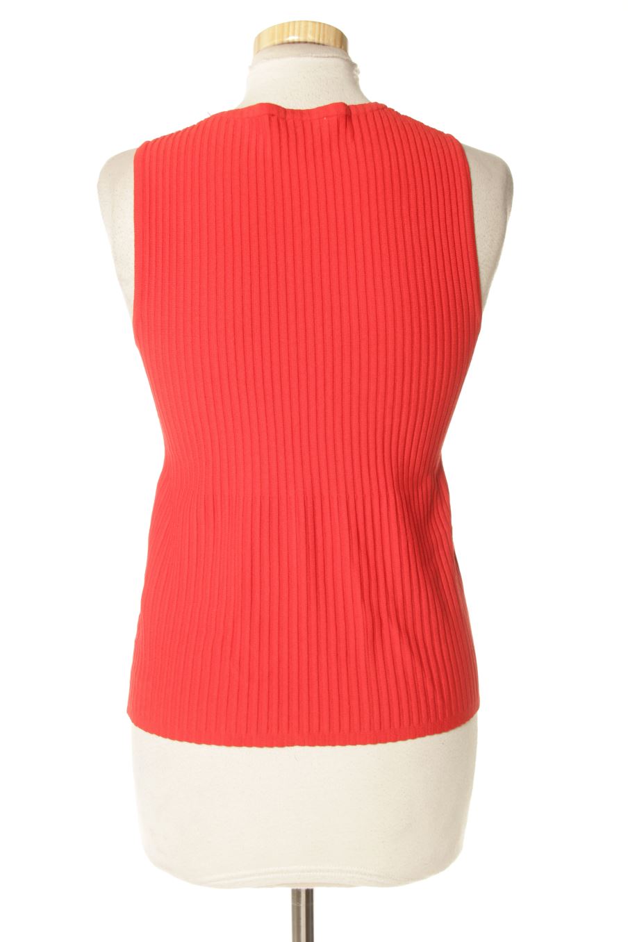 Top de Purificación García de la talla M, de color rojo