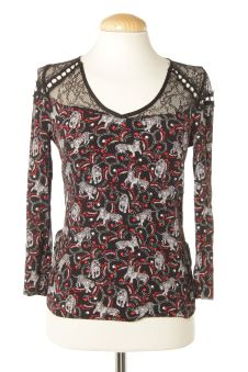 Blouse à manches courtes 34 Morgan