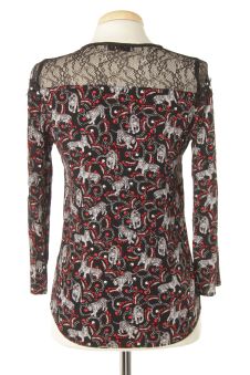 Blouse à manches courtes 34 Morgan